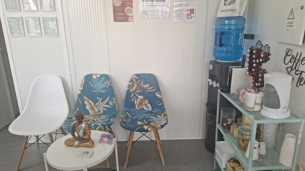 Sala de espera da Clínica Cor Púrpura