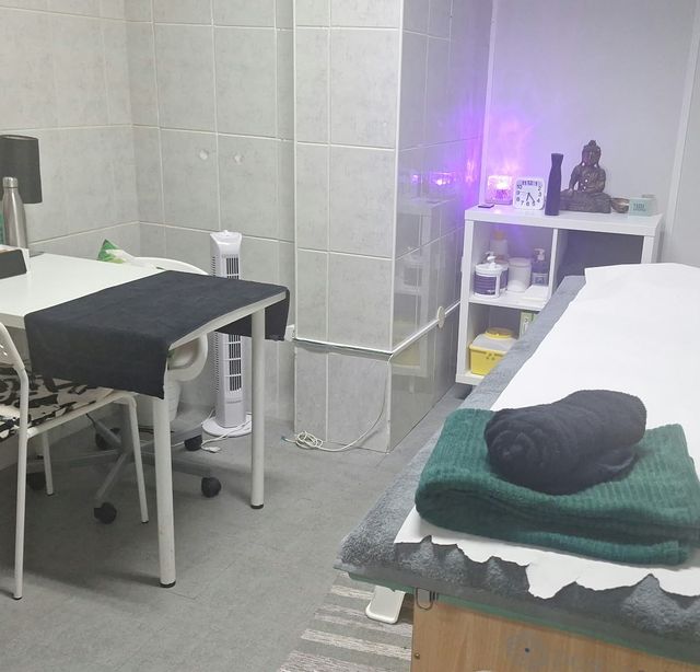 Sala de tratamento da Clínica Cor Púrpura